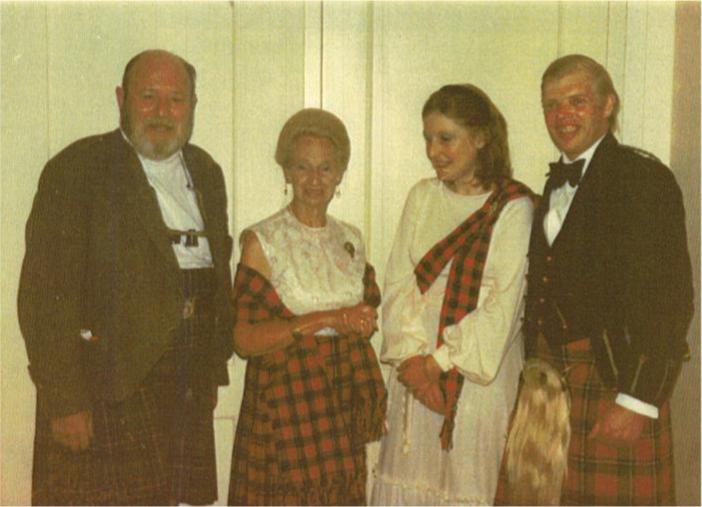 Our founders with the Chief and his wife in 1978 - click for more photos of the Early Days