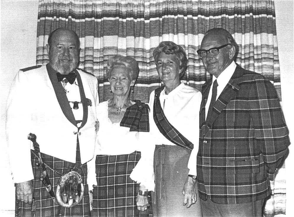 Eddie and Roselma, Mina and Harold -- click for more photos from the early days